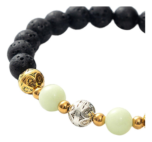 Pulsera De Cuentas Luminosas Pulsera Elástica Pulsera