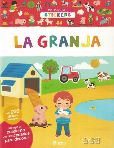 Libros De Stickers: La Granja - Azou