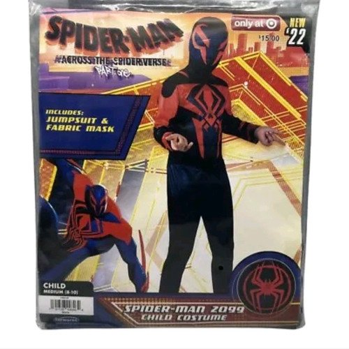 Disfraz Spider-man Niño Disfraz Talla 12/14 Importado Usa