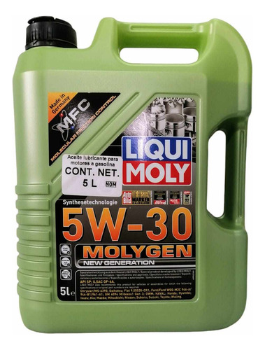 Kit Cambio Aceite Kia Forte 2.0l 4l (10-22) Liqui Moly 5w-30