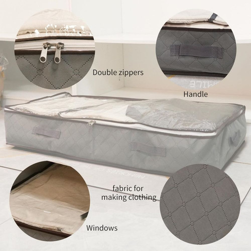 Cajas De Almacenamiento Para Ropa, Mantas Y Organizadoras Pa