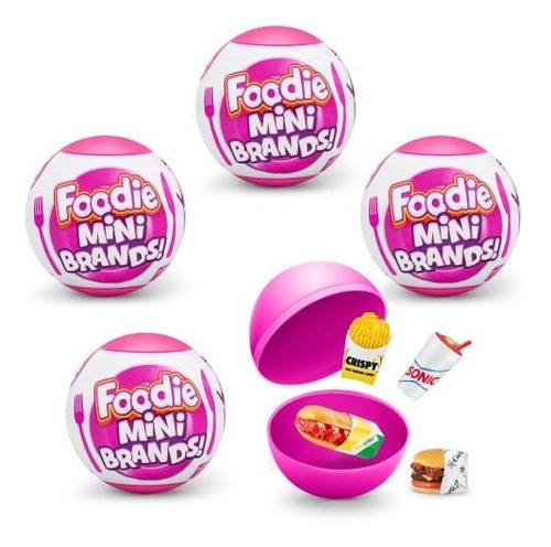 5 Sorpresa 77310 Foodie Mini Brands (4 Paquete) Xdl7 S