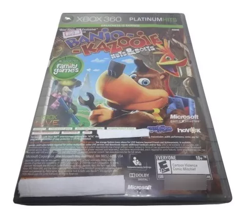 Jogo Banjo-Kazooie Nuts & Bolts e Viva Pinata - Xbox 360