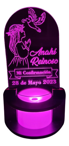 Souvenir Con Luz Personalizados Pack X20u