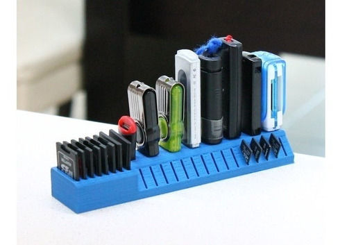Organizador Cartão Sd Micro Sd Pendrive Cartão De Memória