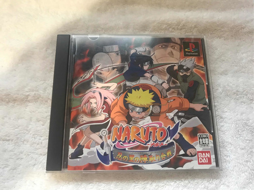 Naruto - Shinobi No Sato No Jintori Gassen -ps1 Usado Raro