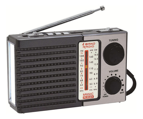 Plug-in De Radio De Selección Manual De Emisoras Retro Radio