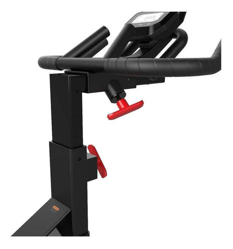 Bicicleta ergométrica Domyos Biking 500 cor preto e vermelho