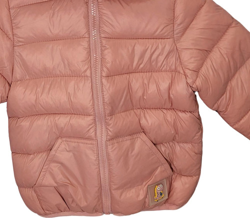 Campera Bebe Abrigada Con Capucha Dinos T 12 A 48 Meses