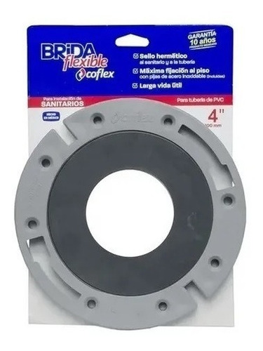 Brida Flexible 4  Instalación Sanitario Wc Coflex Pb-200