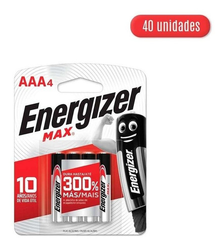 Pilas Energizer Aaa X40 Pilas