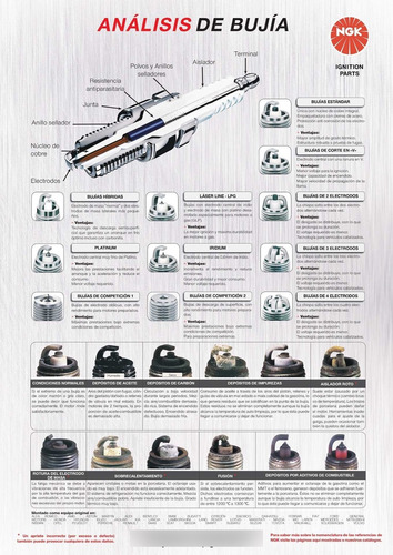 Bujía Gas Gas Trial 125 Desde 1999 Ngk Iridium Moto