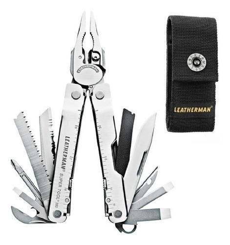 Leatherman Super Tool 300 Pinza Multiuso 19 Funciones+ Funda