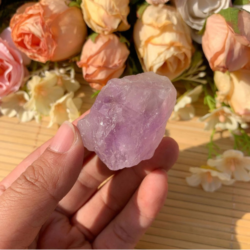 200g Pedra Bruta Ametista Natural Cristal De Proteção