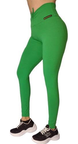 Imagem 2 de 3 de Legging Com Franzido Levanta Bumbum Calça Fitness Moving 902
