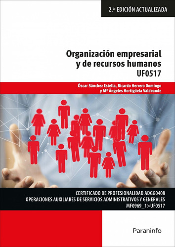 Libro Organización Empresarial De Recursos Humanos