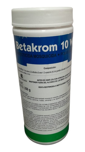 Insecticida Para Moscar Betakrom 250grs