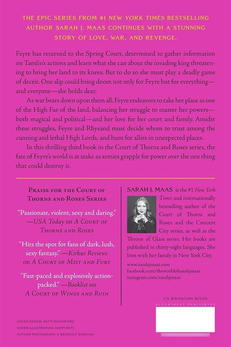 A Court Of Wings And Ruin. Pasta Blanda (libro En Inglés)