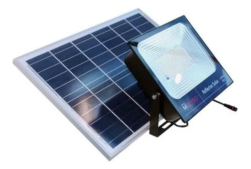 Pack De 6 Reflectores De 300w Mlesso Con Panel Solar  (Reacondicionado)