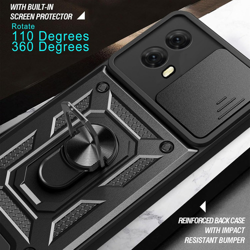 Rude Use Funda Case Para Moto G24 Power Carcasa + 10d Mica