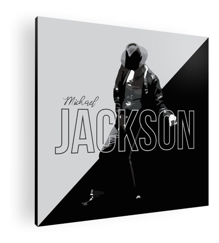 Cuadro Decorativo Moderno Poster Michael Jackson 60x60 Mdf