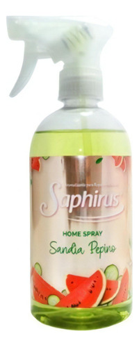 Saphirus Desodorante Ambiental Aroma Sandía - Pepino 500ml