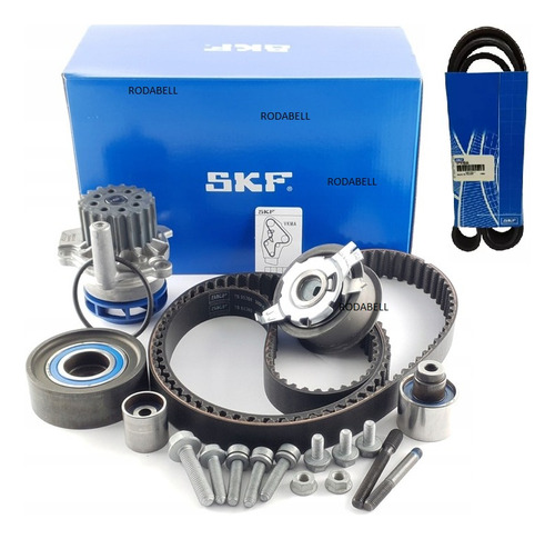 Kit Skf Distribucion Original Amarok Con Bomba Skf + Poly V