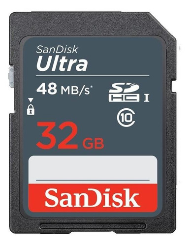 Cartão De Memória 32gb Ultra Sdhc Uhs-i - Sandisk