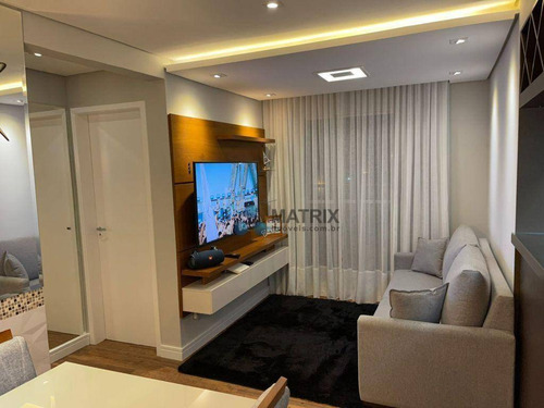Imagem 2 de 25 de Oportunidade!! Apartamento Decorado De 2 Quartos No Bairro Alto; - Ap6877