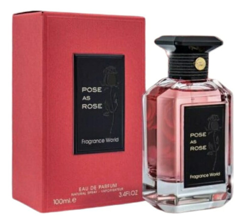 Fragrance World Pose As Rose Edp 100ml Mujer
