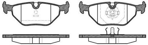 6c Pastillas De Freno Peugeot 806 (93') 94/96