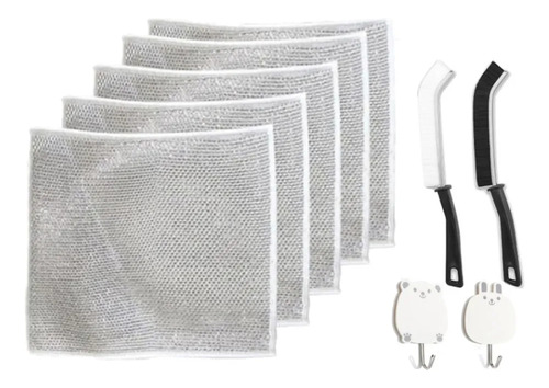 Paños De Alambre Multiusos Para Lavar Platos Húmedos Y Secos