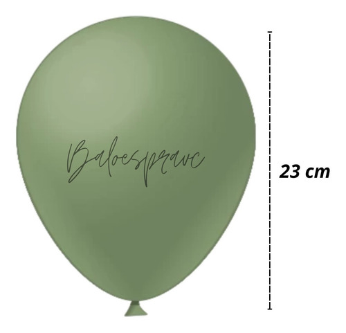 50 Unidades Bexiga Balão Liso 9 Polegadas Decoraçao Festa Cor Verde-limão