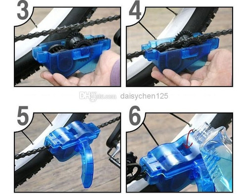 Kit Accesorios De Bicicleta Limpiador De Cadenas Y Cepillo