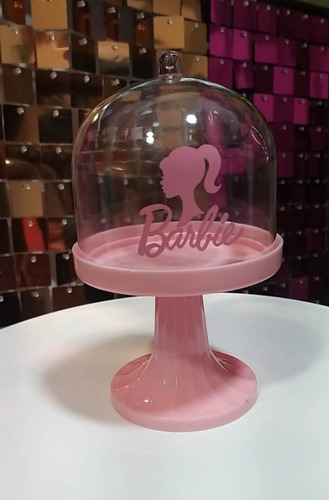 Mini Porta Cupcakes De Barbie Por 3 Unidades