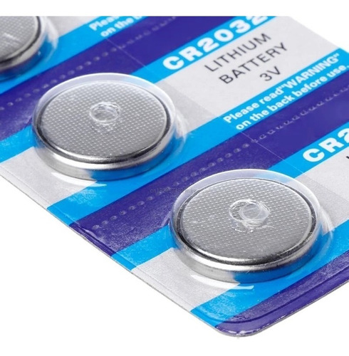 5x Pilas Micro Litio Bateria Boton Cr2032 3v