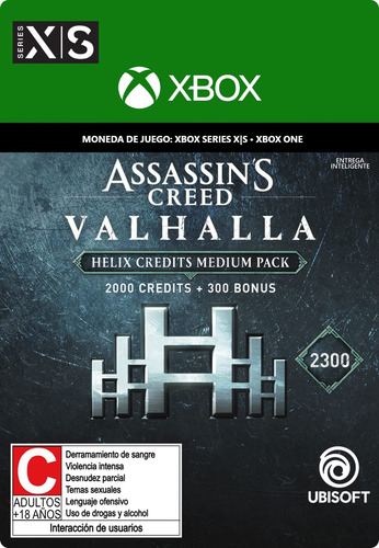 Paquete De Créditos Helix Medianos Assassin S Creed Xbox