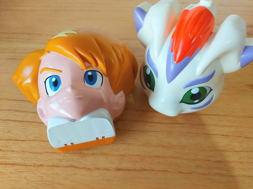 Lote De Porta Tolas Digimon Pepsico