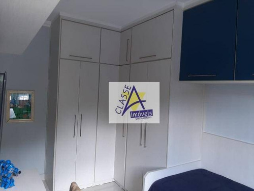 Apartamento Com 2 Dormitórios À Venda, 55 M² Por R$ 190.000 - Jardim Estrela - Mauá/sp - Ap0577