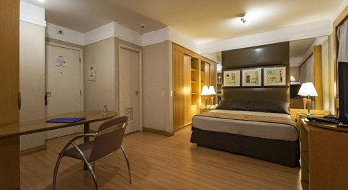 Imagem 5 de 15 de Flat No Jardins Excelente Localização No Pool - Sf7450