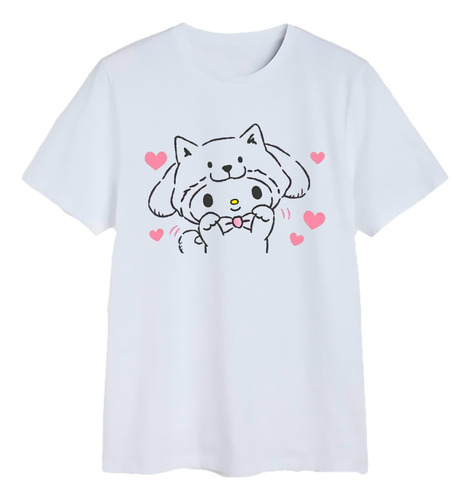 Polera Polera Sanrio 3 Keroppi Pochacco Cinnamoroll Melody K