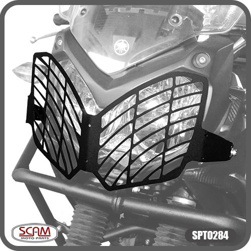 Protector Farol Acero Carbono Yamaha Tenere 250 Mk Motos