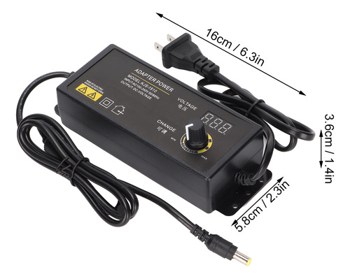 Adaptador De Corriente Universal 90w 8a 3v A 12v Ajustable A