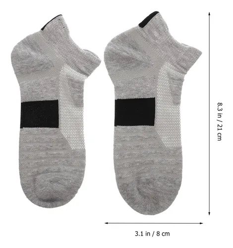 6 Pares De Calcetines Transpirables Que Absorben El Sudor So