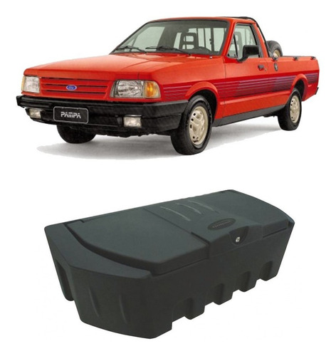 Caixa Trunk Ford Pampa 1982 A 1997 Cs Caçamba Ferramentas