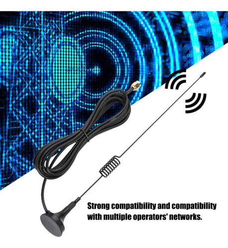 Antena De Señal Gsm Compatible Con Rtu-5024 Rtu-5034 Etc.