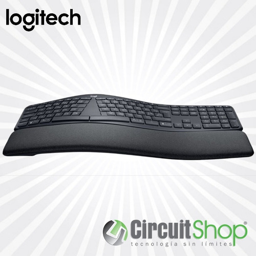 Teclado En Inglés Ergonómico Bluetooth Logitech Ergo K860