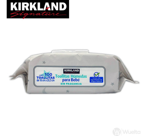 Toallitas Humedas Kirkland Para Bebes 100 Piezas