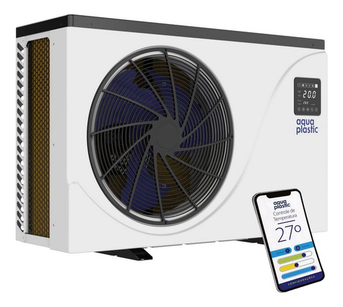 Trocador De Calor Inverter 62.900 Btu Wifi Piscinas 95k
