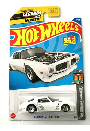 Hot Wheels  Pontiac Firebird - Hw Dream Garage 1/5 [blanco].